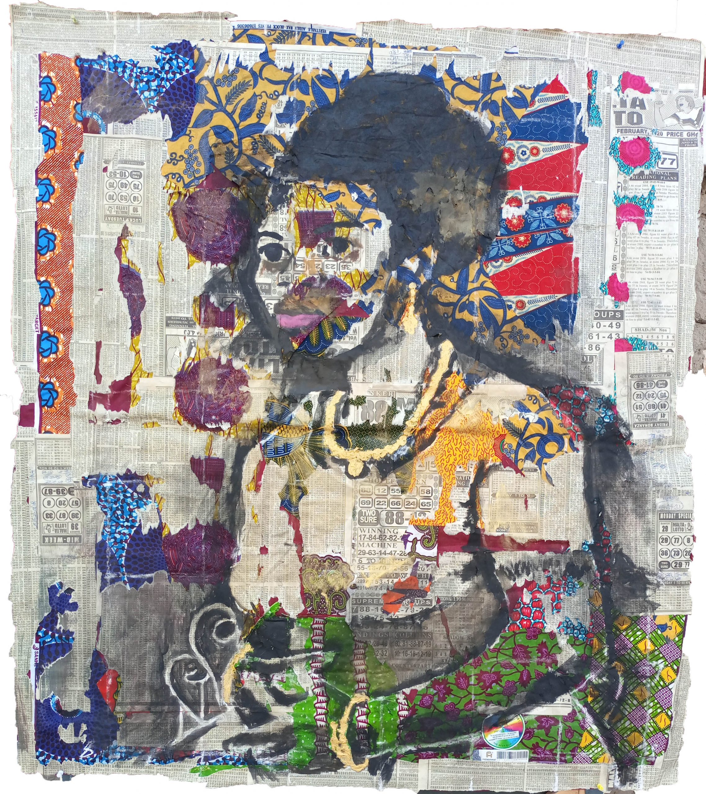 Nmaa Akua Laryea, 6th Aug 2021, 112cm x 123cm