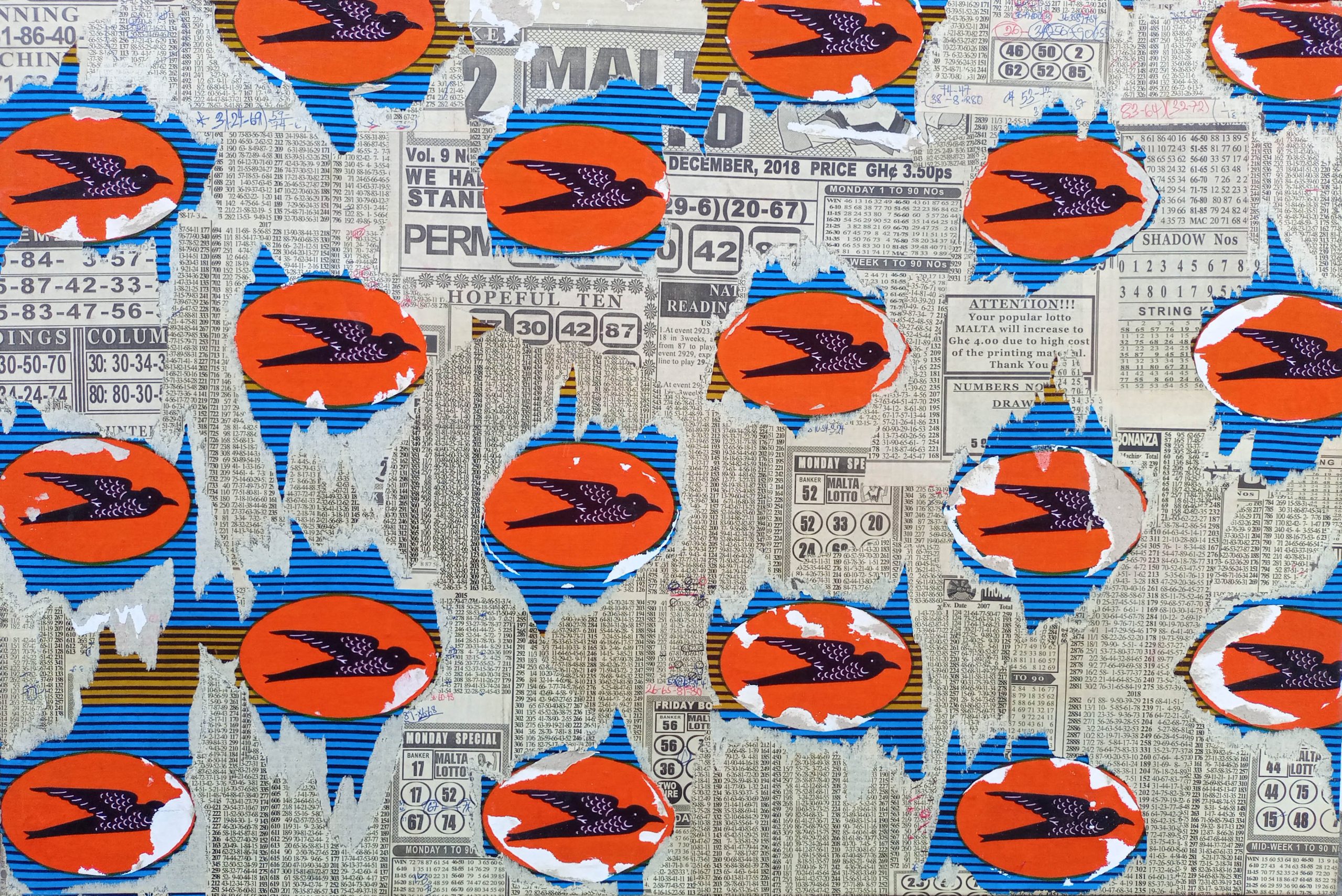 Sika Wo Ntaban 3, 20th Aug 2020, 28inches x 35inches