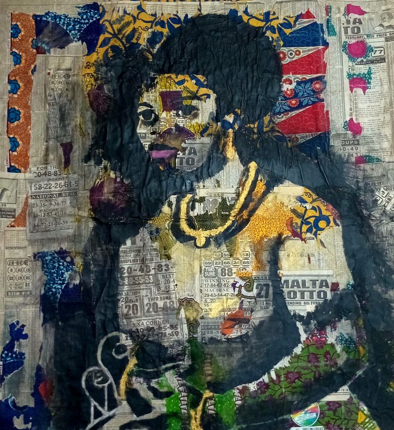 Nmaa Akua Laryea, 6th Aug 2021, 112cm x 123cm